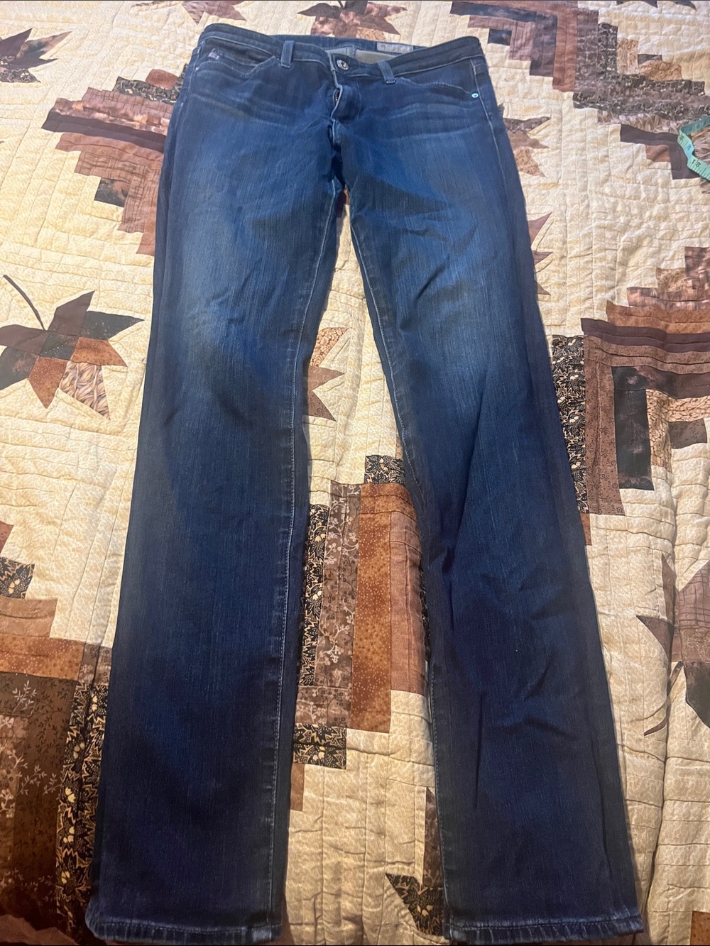 AG Adriano Goldschmmied Women's Dark Blue Skinny Jeans Size 28